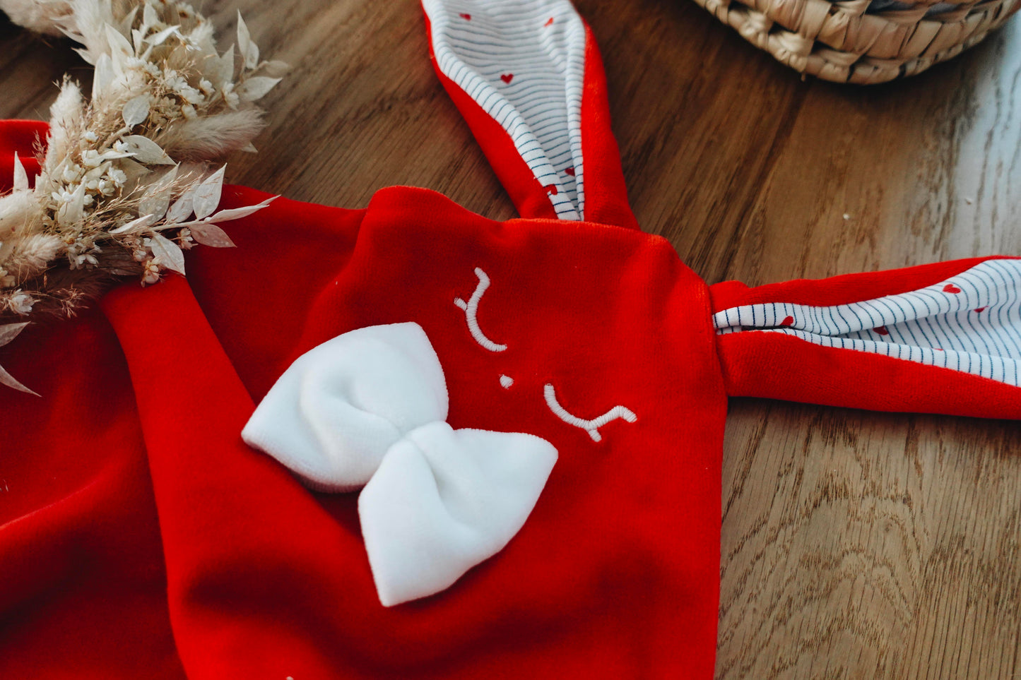 PROTOTYPE - Doudou Velours Classique Noeuds - France