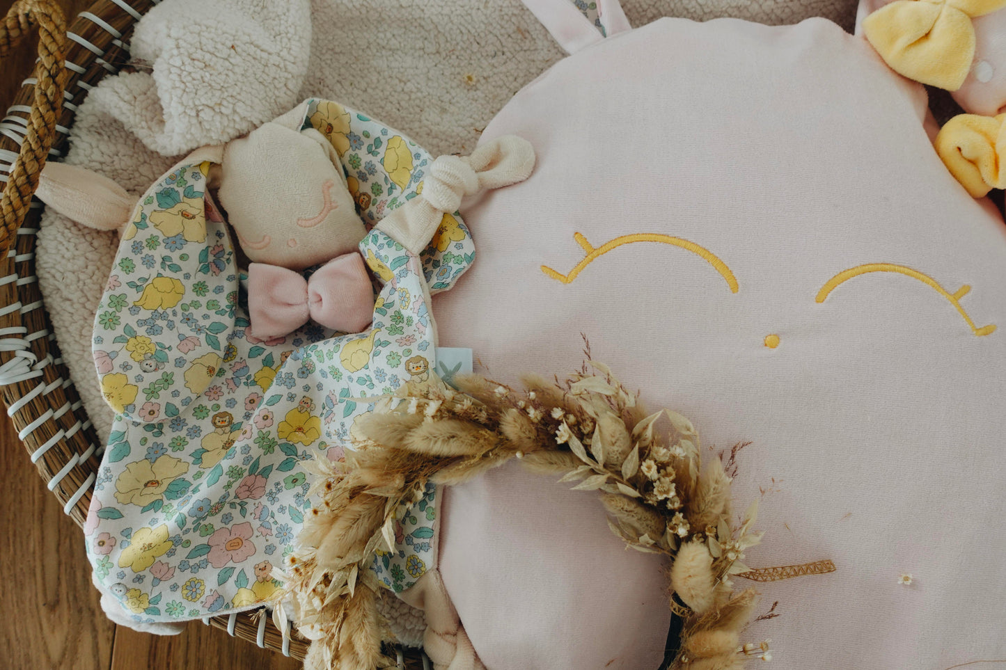 Petit Coussin Velours - Kawaii Animals