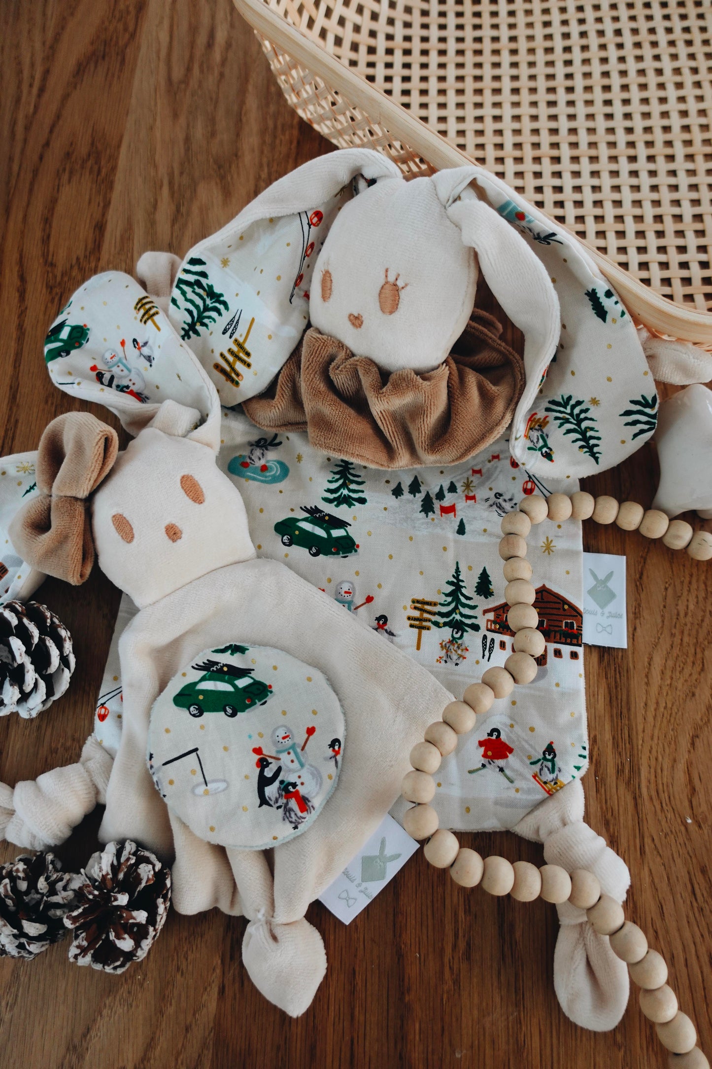 Doudou Velours Chouchou - Penguin Village