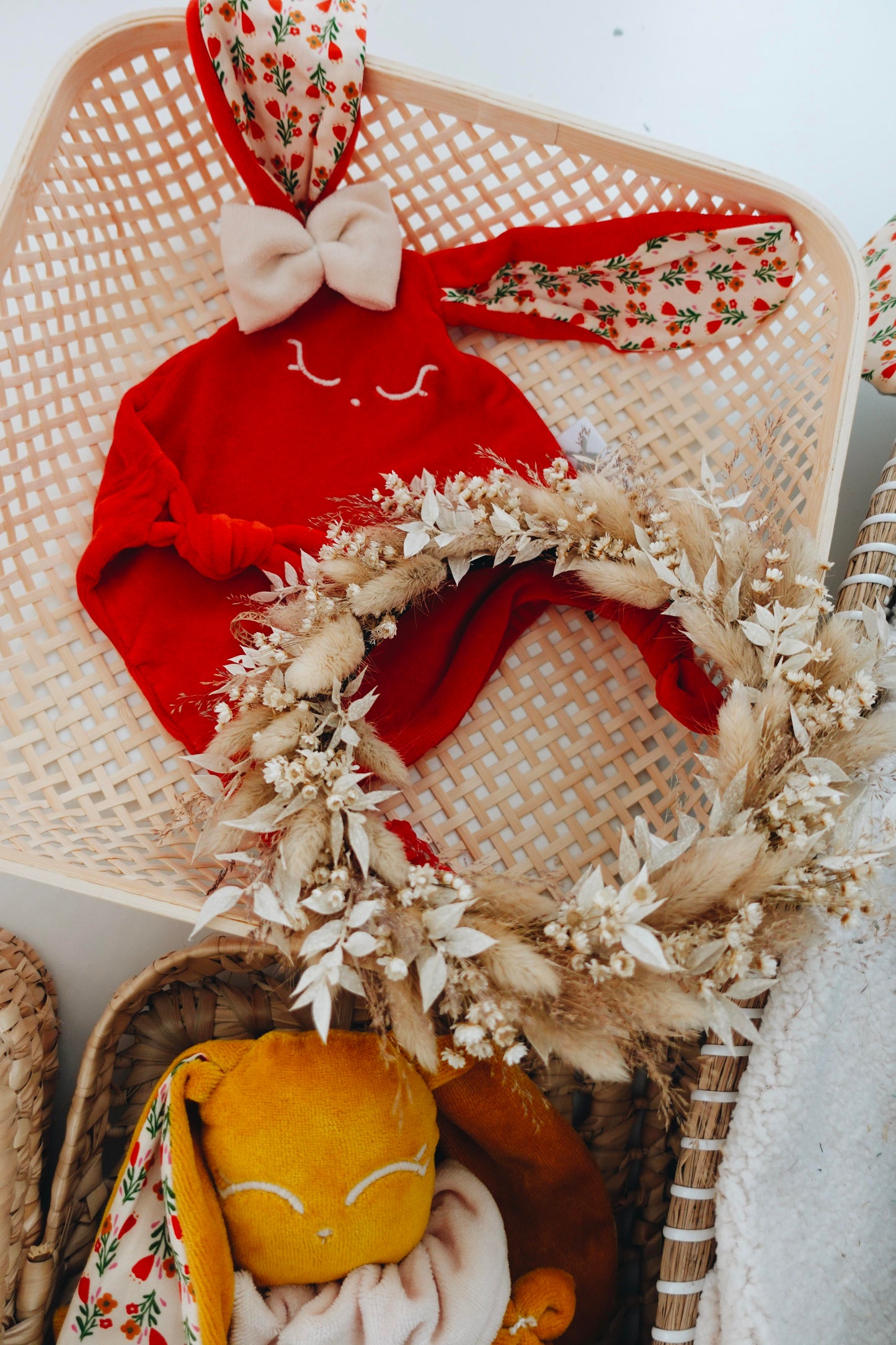 PROTOTYPE - Doudou Velours Mini Noeuds - Say it with Flowers