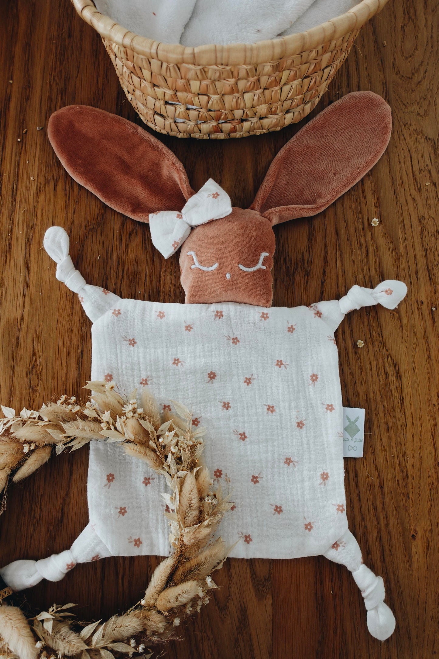 Doudou Mousseline Ditsy Flowers