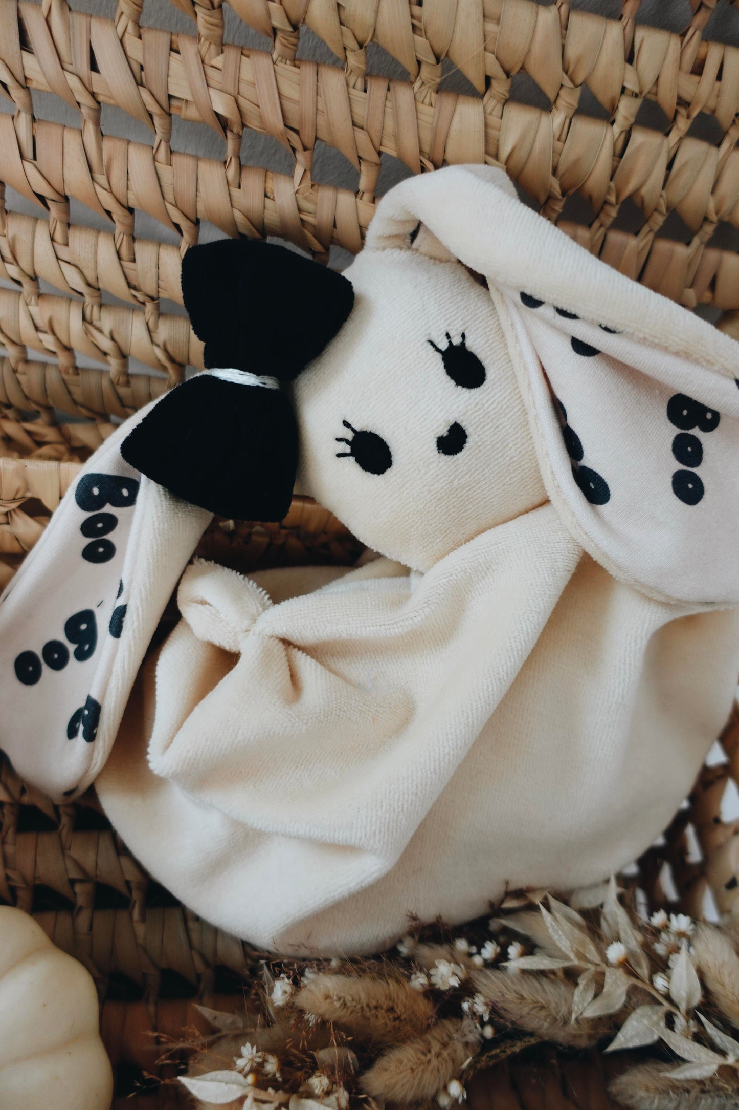 PROTOTYPE - Bouillotte noyaux de cerise Velours - Boo