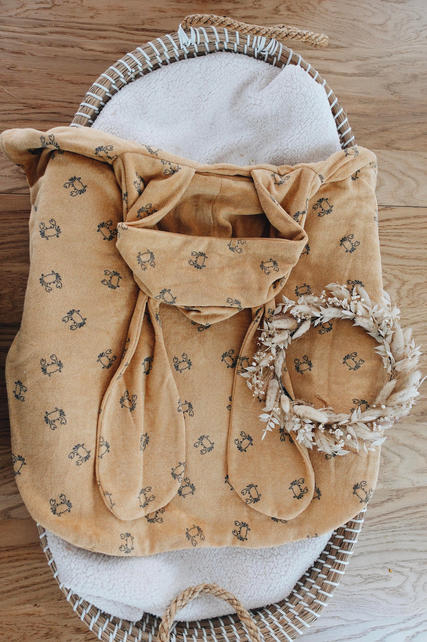 Poncho Bain Éponge - Crabs