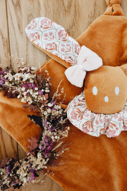 PROTOTYPE - Doudou Velours Câlin Noeuds - Indy Boho