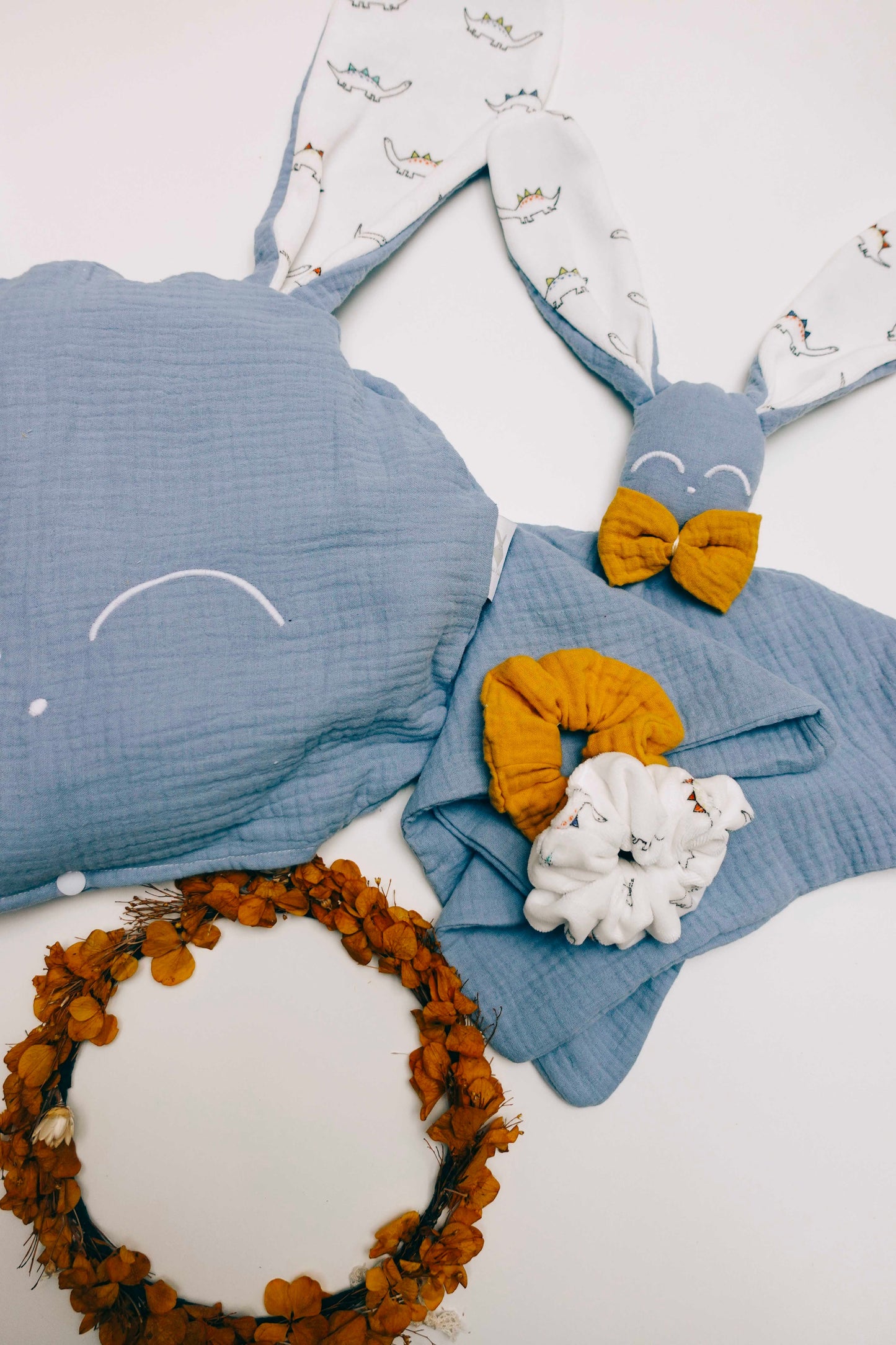 PROTOTYPE - Doudou lange Câlin - Poppy Dino