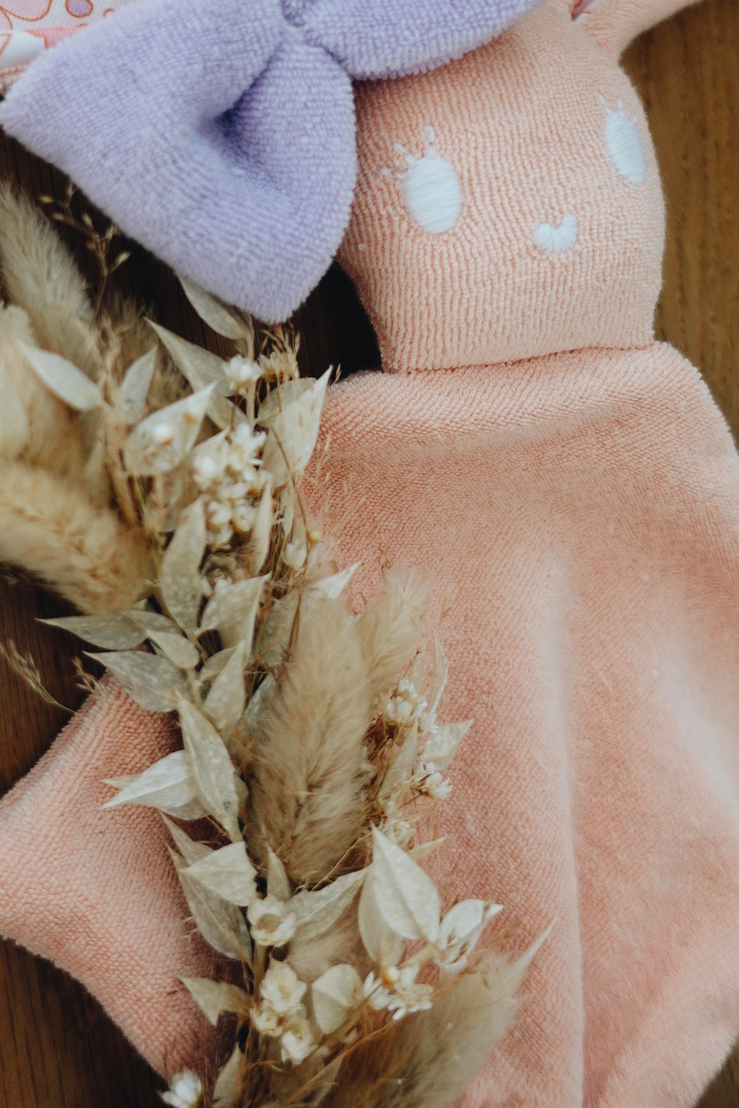 PROTOTYPE - Bébé Doudou Eponge - Mathilde