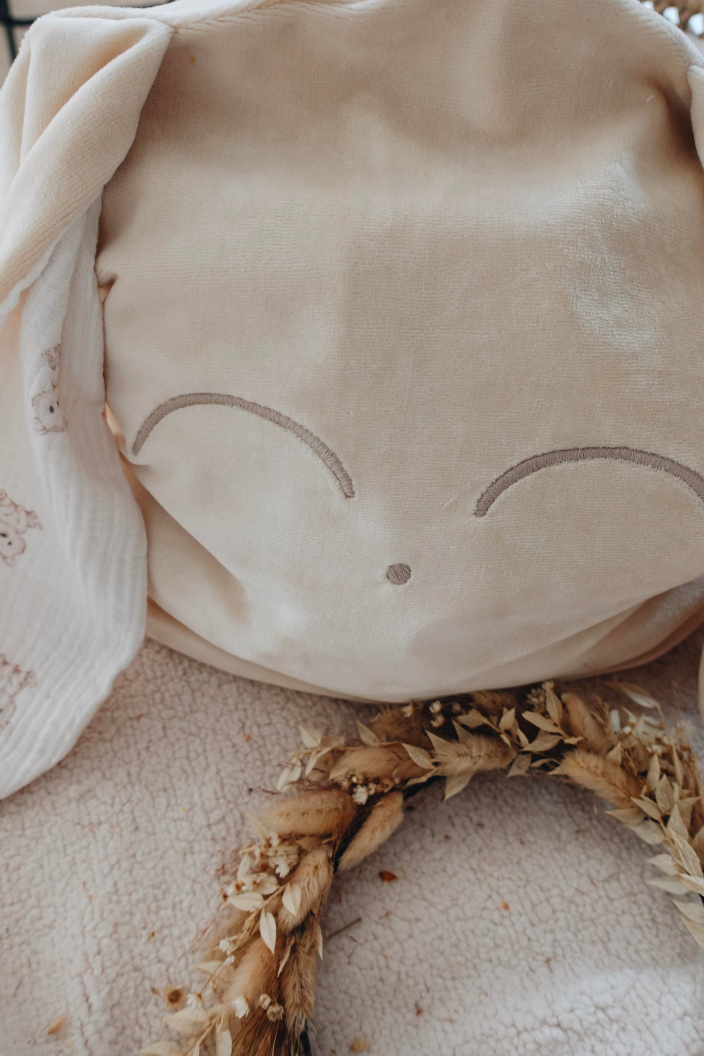 Petit Coussin Velours - Little Bears