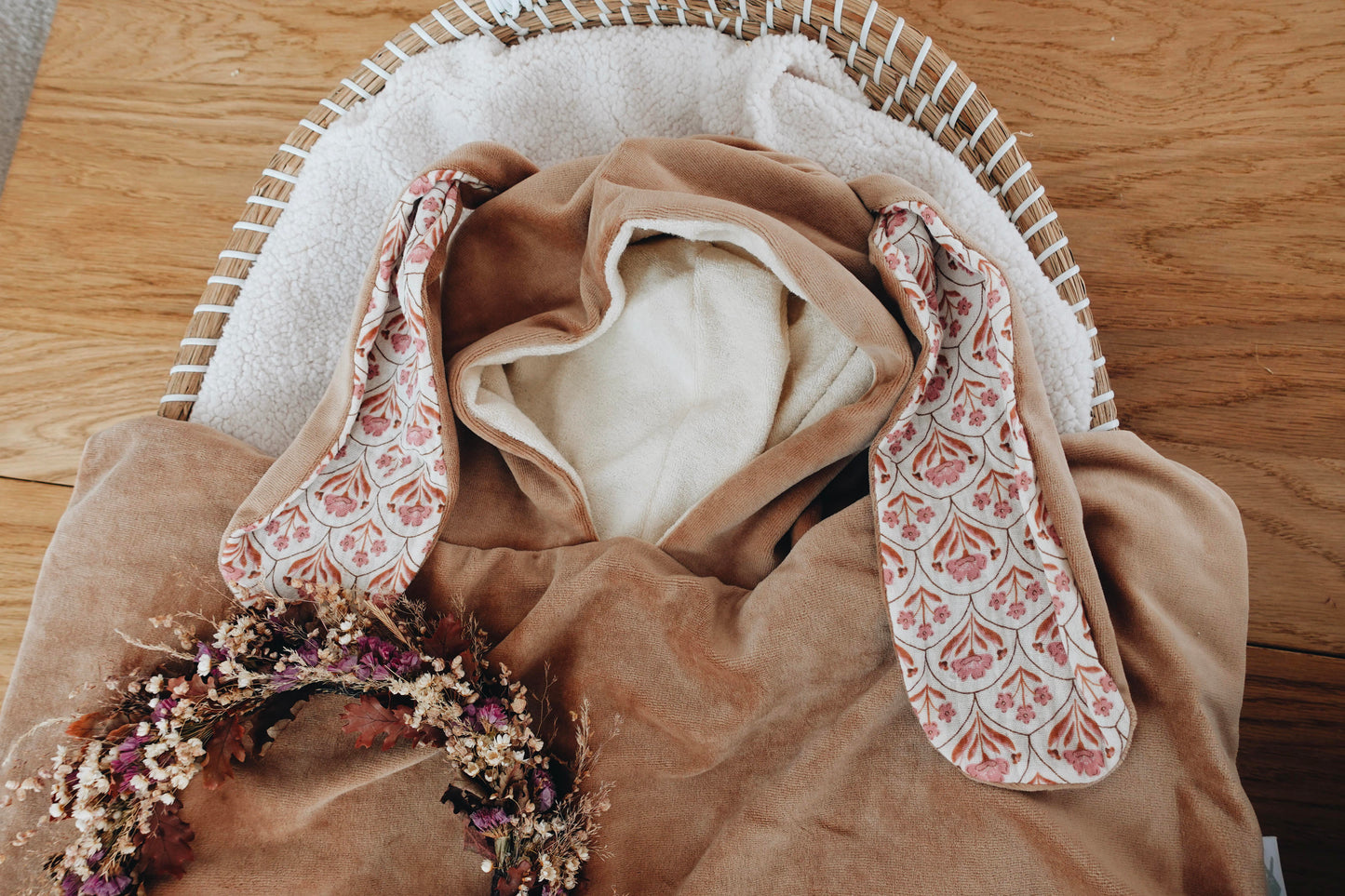 PROTOTYPE - Poncho de bain Velours - Indy Boho