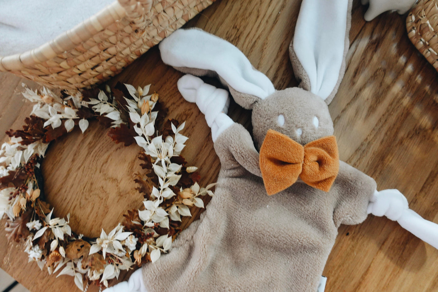 Doudou Toudoux Blanc/Sable