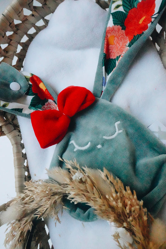 PROTOTYPE - Attache-tétine Velours - Wild Flora