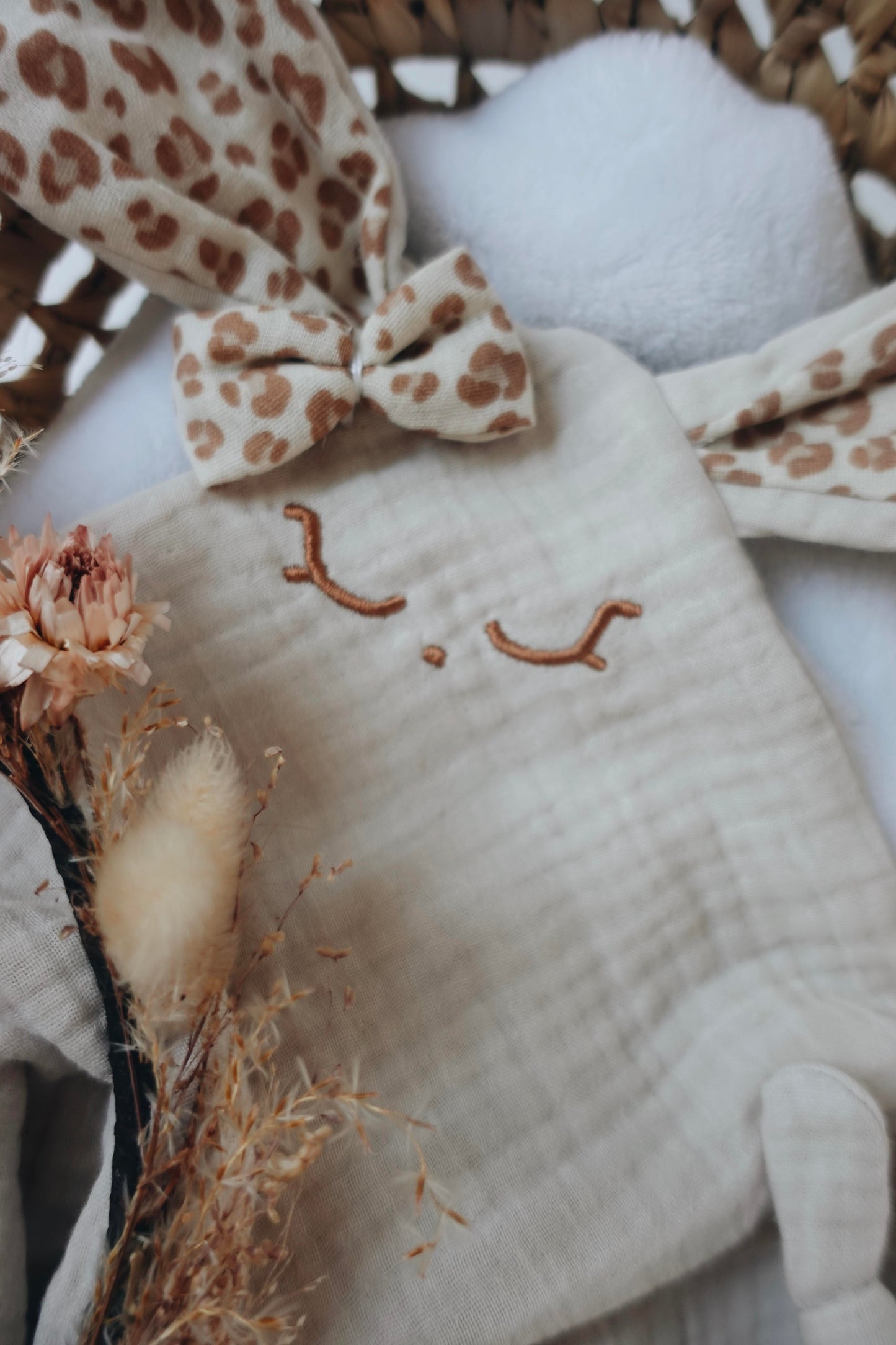 PROTOTYPE - Doudou lange Classique Noeuds - Milk Mia