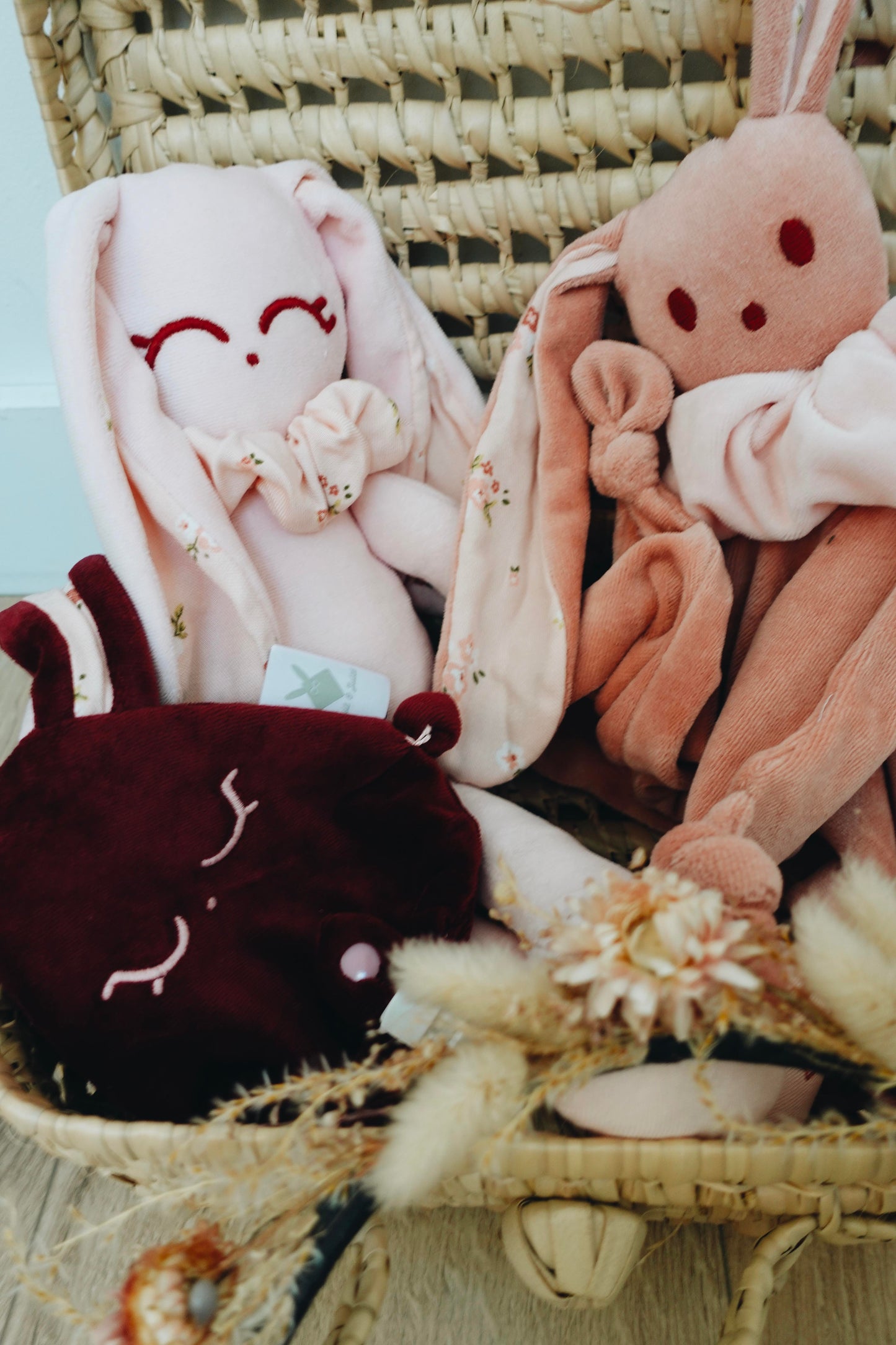 Doudou Velours Câlin Noeuds - Poésie