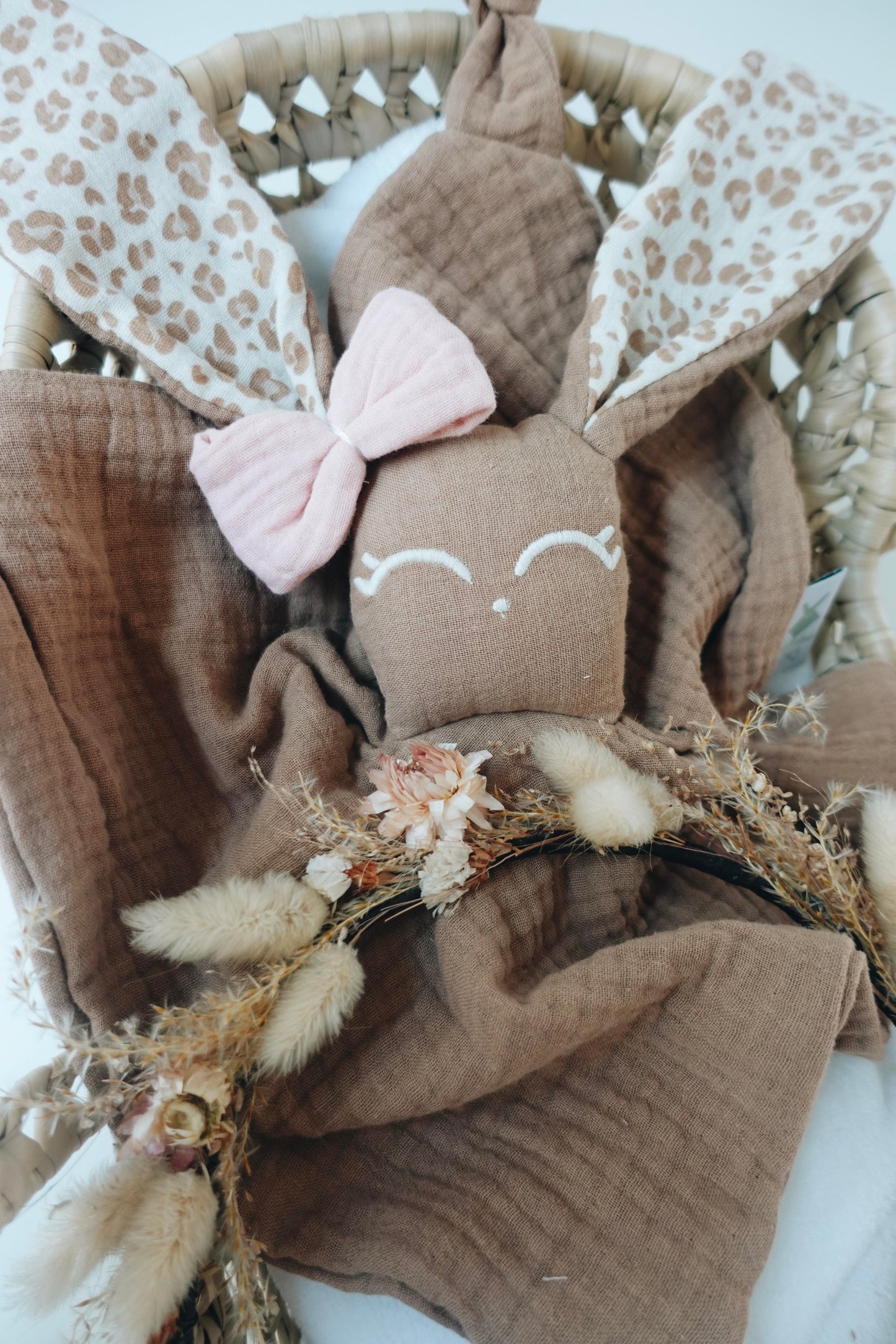 PROTOTYPE - Doudou Lange Câlin Noeuds - Milk Mia