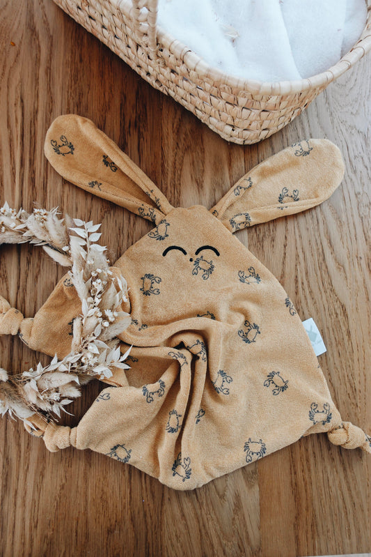 Doudou Éponge Classique Noeuds - Crabs