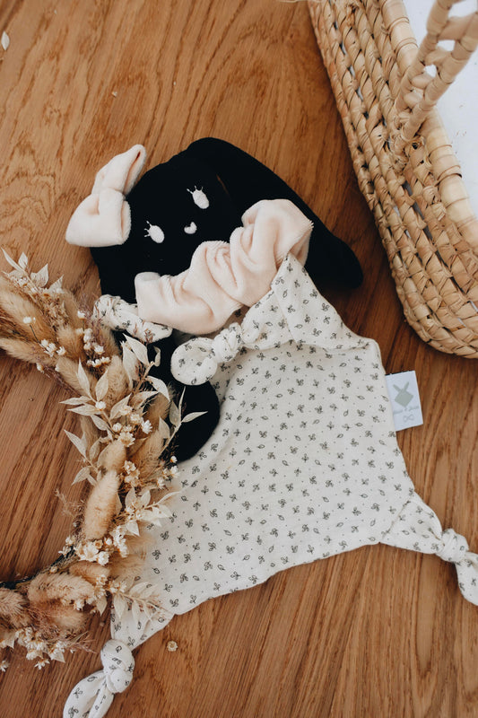 Doudou Mousseline Feuilles