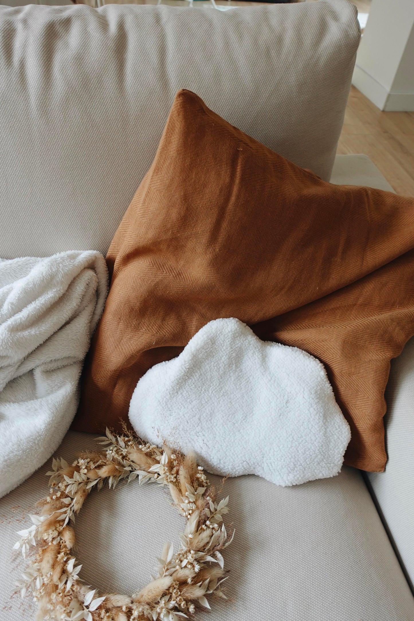Bouillotte Nuage - Fleurs