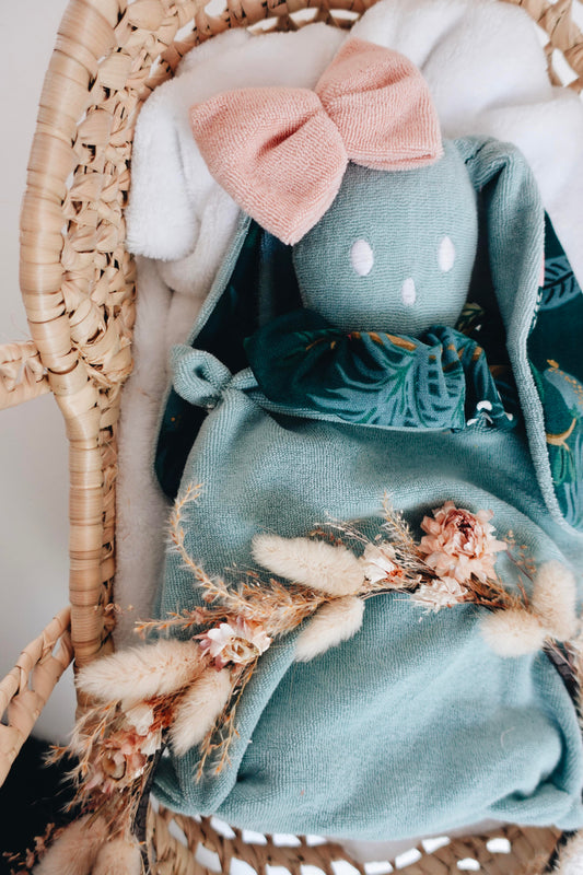 Bouillotte noyaux de cerise Eponge - Peacock