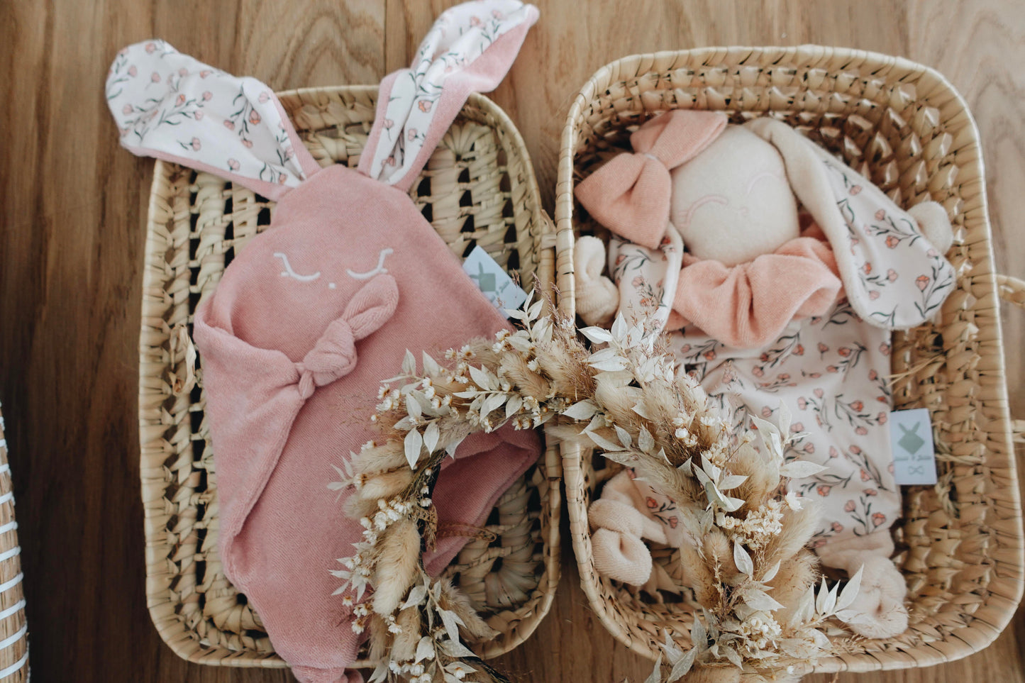 PROTOTYPE - Doudou Eponge Mini Noeuds - Retro Garden