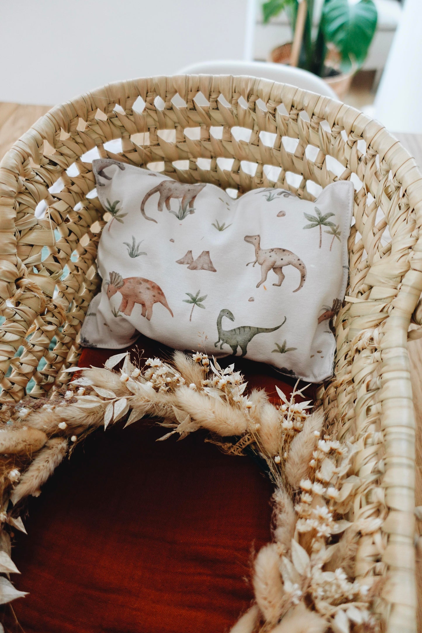 PROTOTYPE - Coffret Couffin Peluche - Dino Pastel