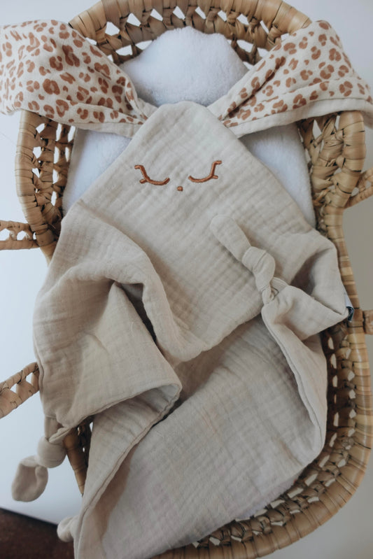 PROTOTYPE - Doudou lange Classique Noeuds - Milk Mia