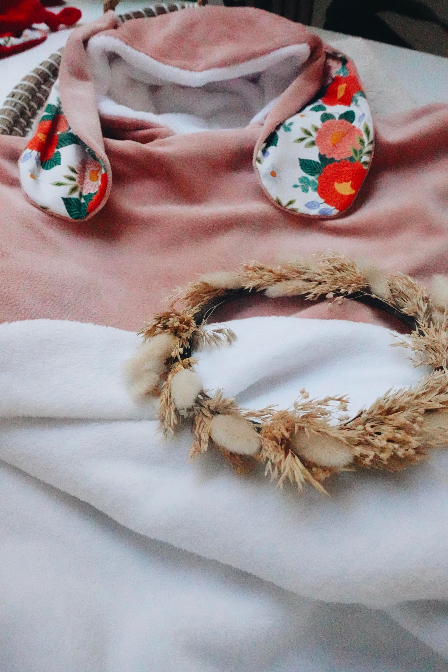 Poncho Velours - Wild Flora