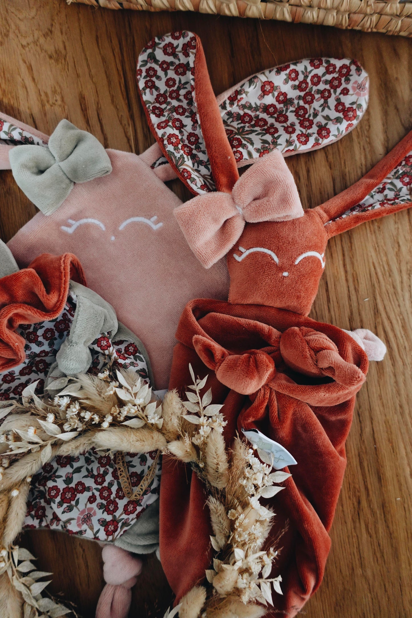 PROTOTYPE - Doudou Velours Gaufrette - Empress Brique