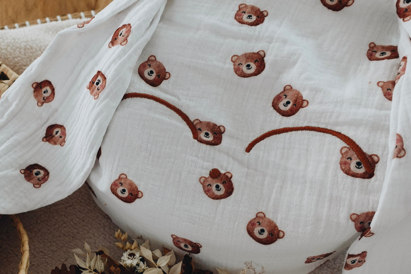 Petit Coussin Lange - Sweet Bears