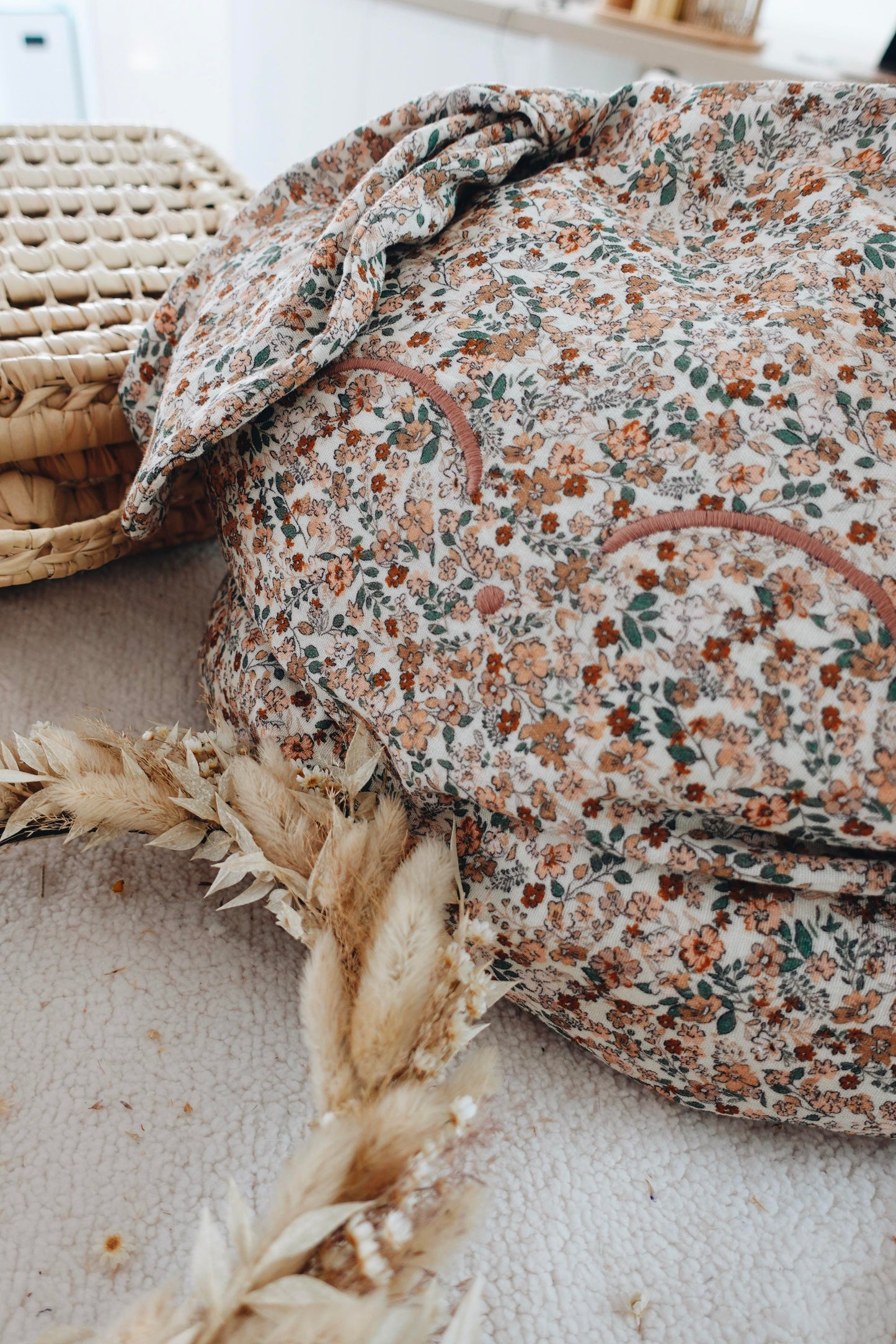 Petit Coussin Lange - Fleurs