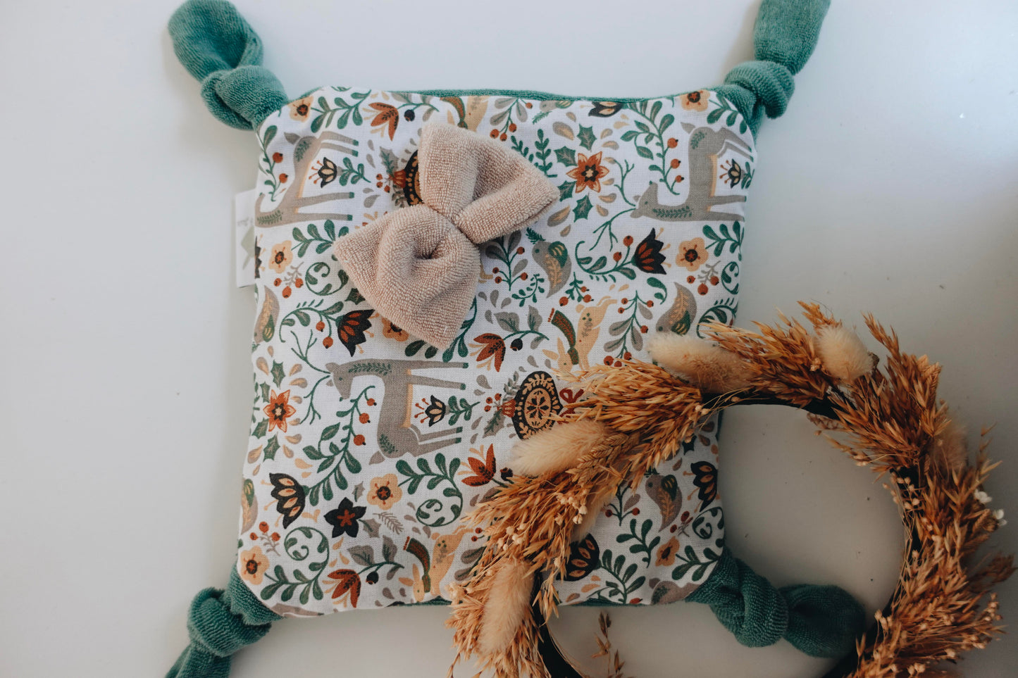 PROTOTYPE - Mini Bouillotte noyaux de cerise Eponge - Renne