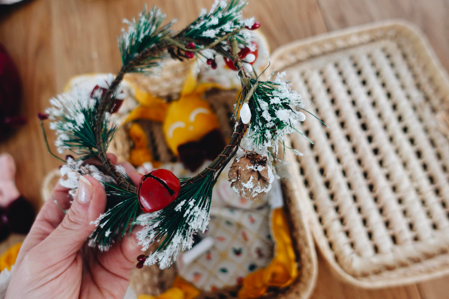 Doudou Velours Chouchou - Holiday Argyle