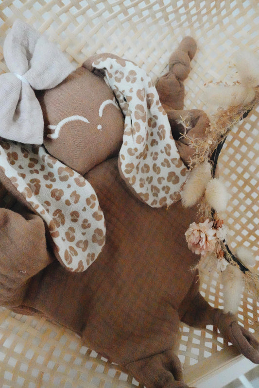 PROTOTYPE - Doudou Lange Câlin Noeuds - Milk Mia