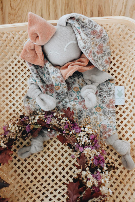 PROTOTYPE - Doudou Velours Chouchou - Fleurs des Champs