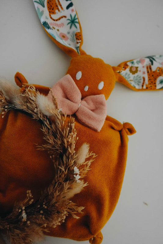 Bouillotte noyaux de cerise Eponge - Léopard