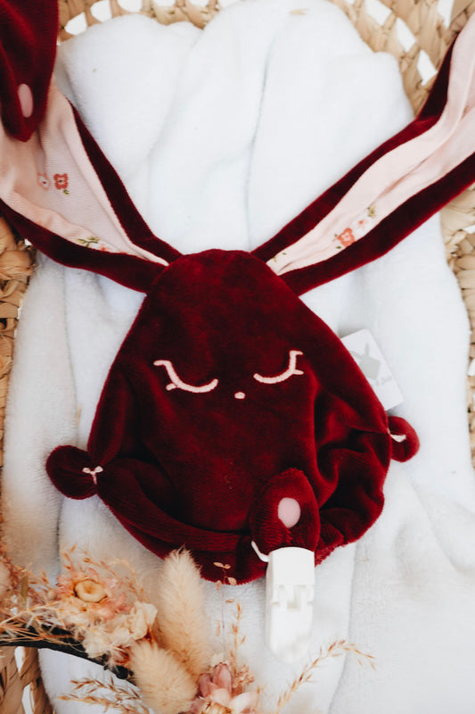 Attache-tétine Velours - Poésie