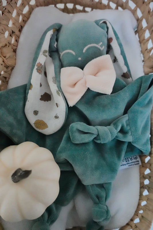 Doudou Velours Câlin Noeuds - Automne