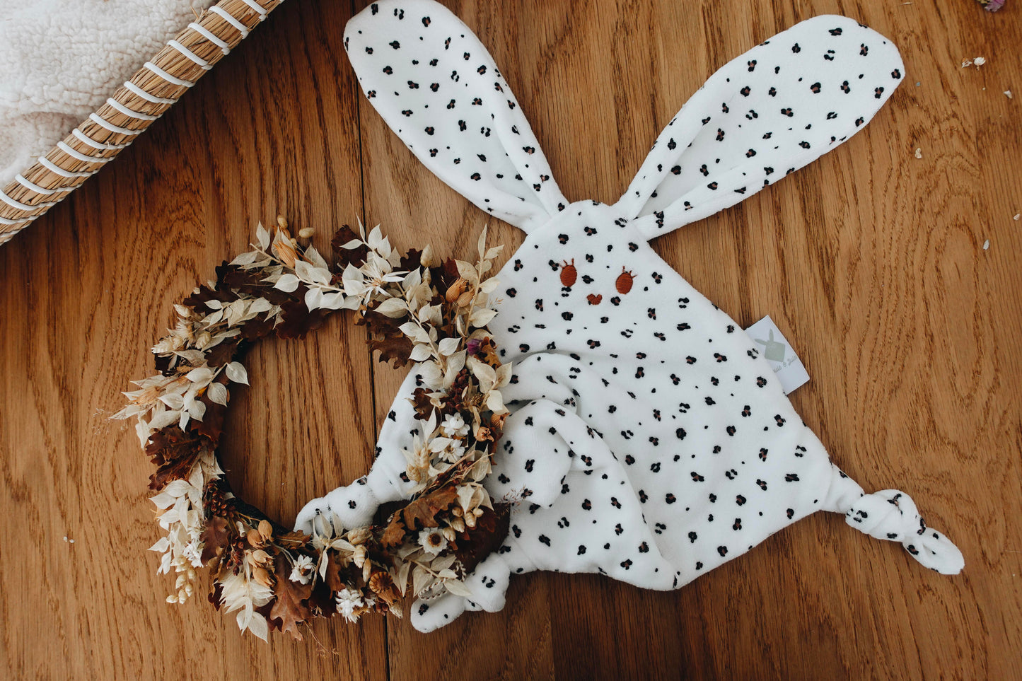 PROTOTYPE - Doudou Velours Mini Noeuds - Graou