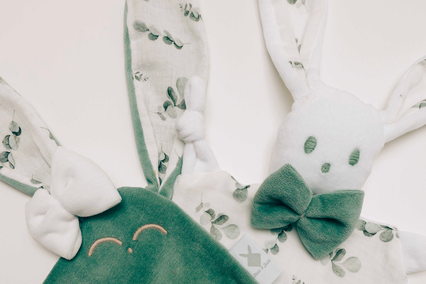 PROTOTYPE - Doudou Velours Mini - Eucalyptus