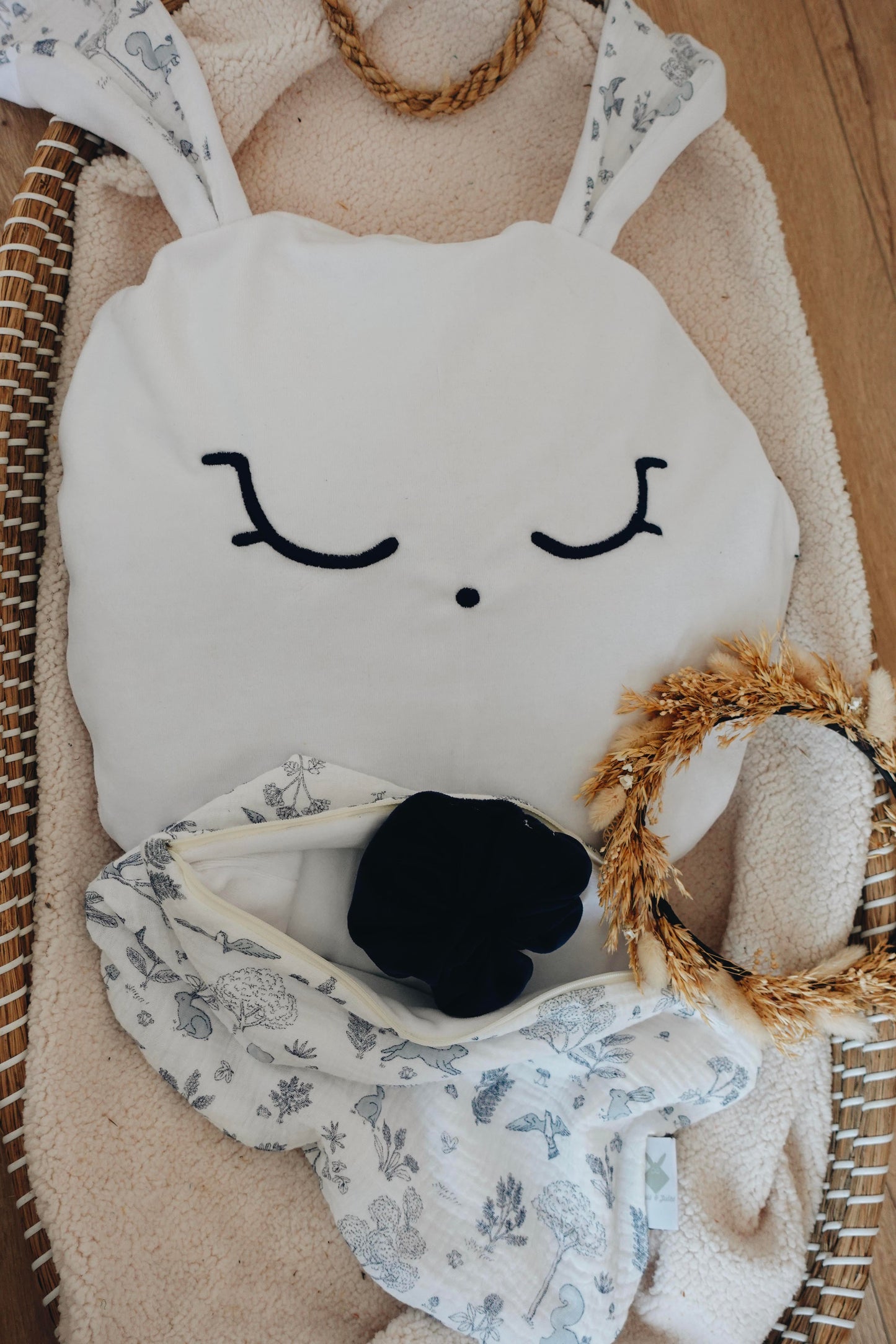 PROTOTYPE - Petit Coussin Velours - Forêt