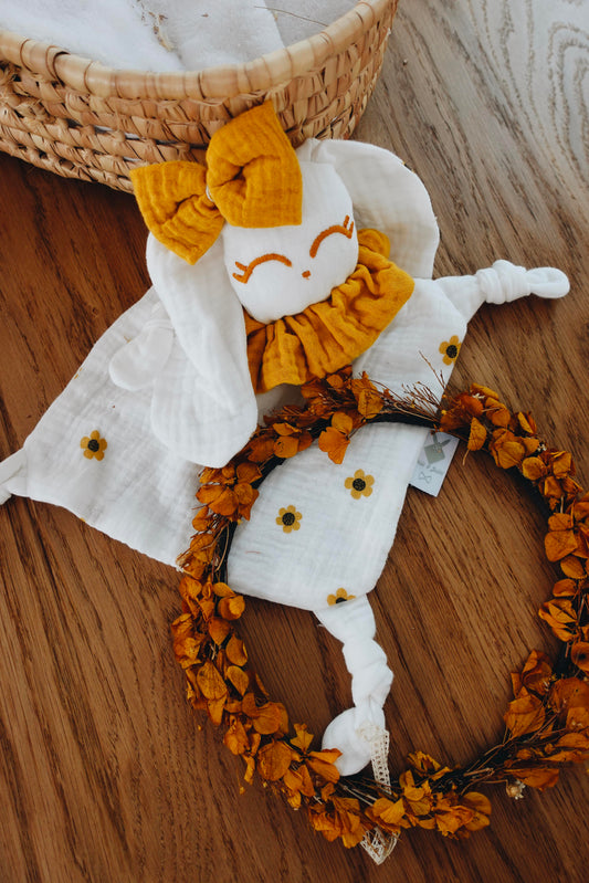 PROTOTYPE - Doudou Lange Chouchou – Yellow Daisies