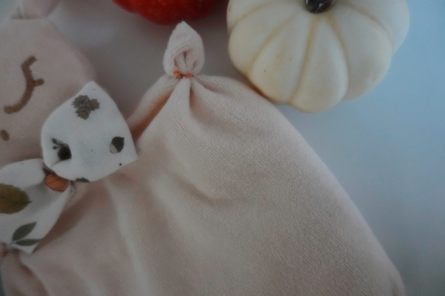 Bouillotte noyaux de cerise Velours - Automne