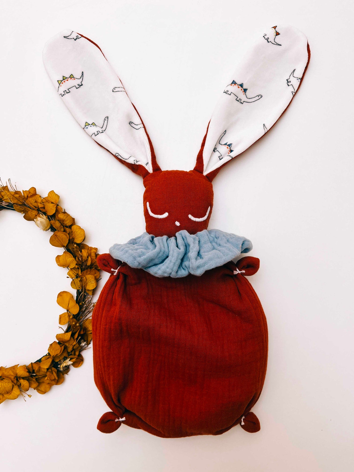 PROTOTYPE - Bouillotte noyaux de cerise Lange - Poppy Dino