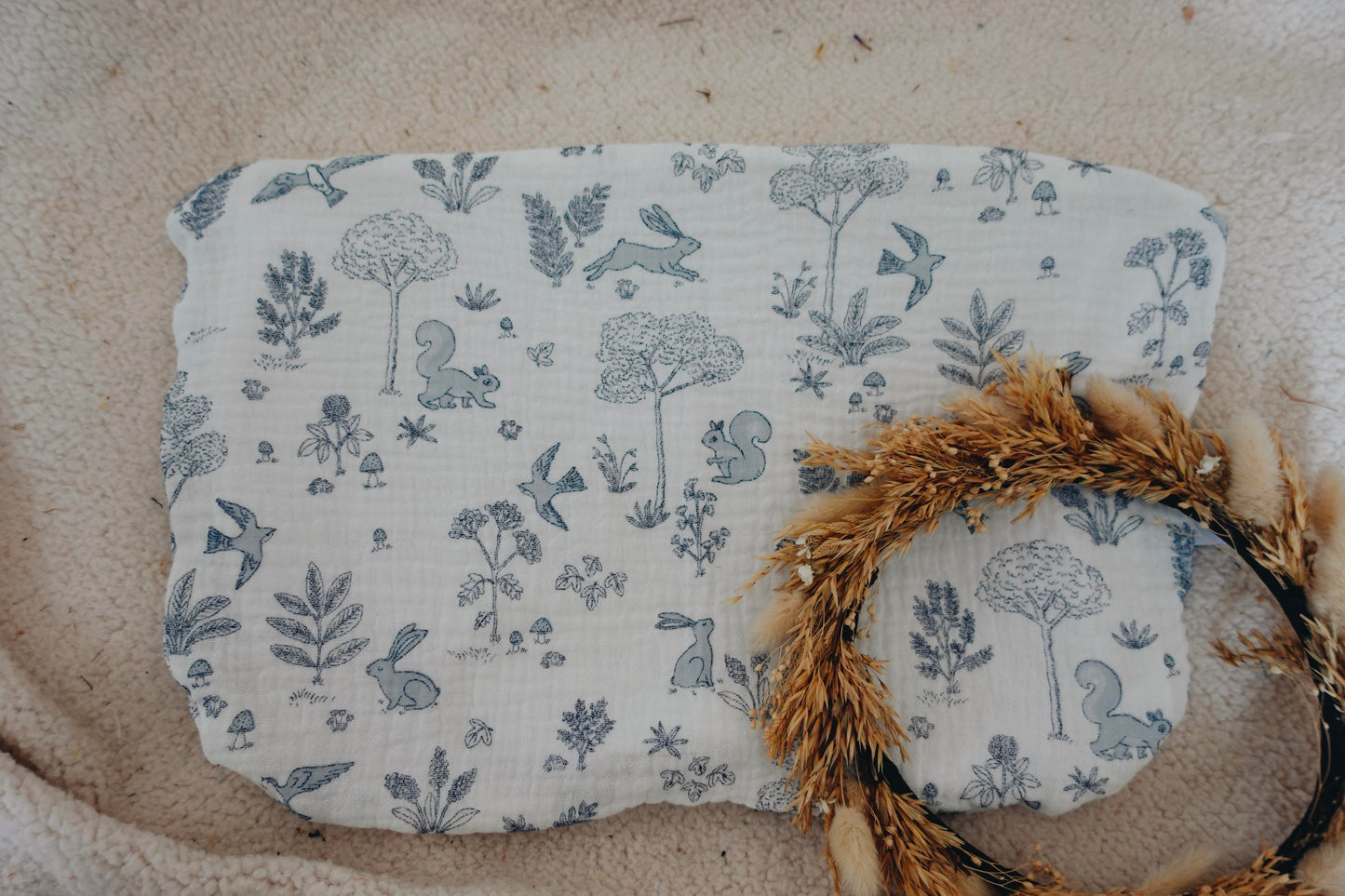 PROTOTYPE - Trousse de toilette Velours - Forêt