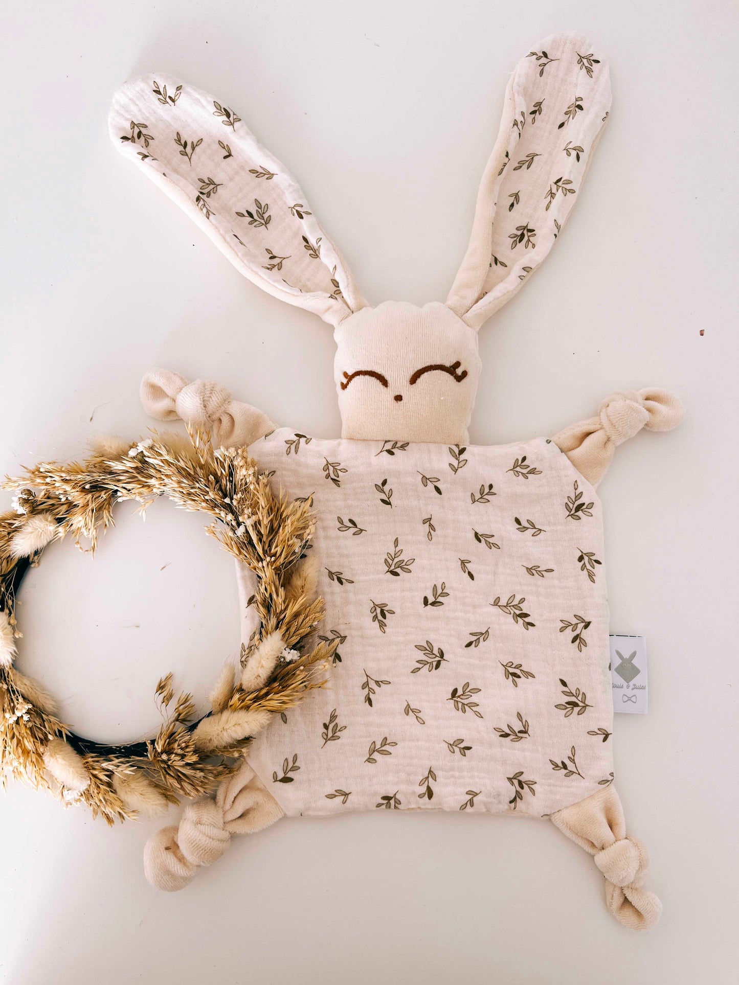 PROTOTYPE - Doudou Velours Chouchou – Petit Feuillage
