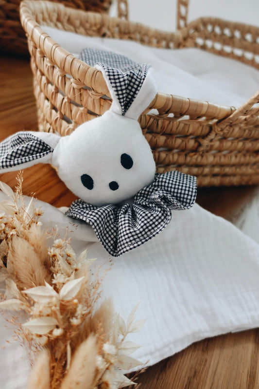 PROTOTYPE - Doudou Lange Câlin Noeuds - Vichy