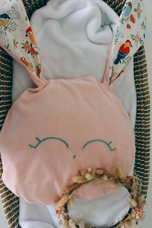 Petit Coussin Velours - Singing Birds