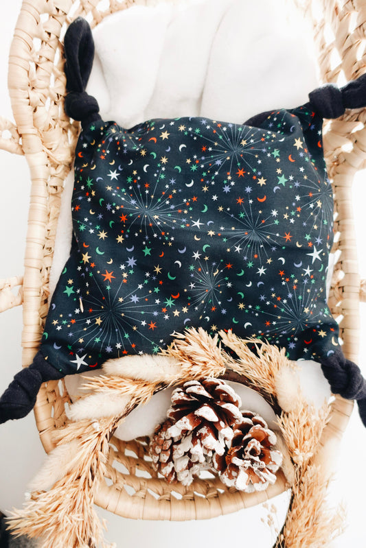 PROTOTYPE - Mini Bouillotte noyaux de cerise Velours - Helen's Starry Sky