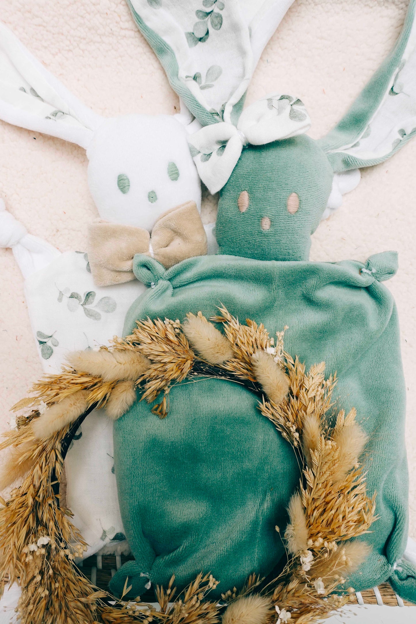 PROTOTYPE - Doudou Velours Chouchou – Eucalyptus
