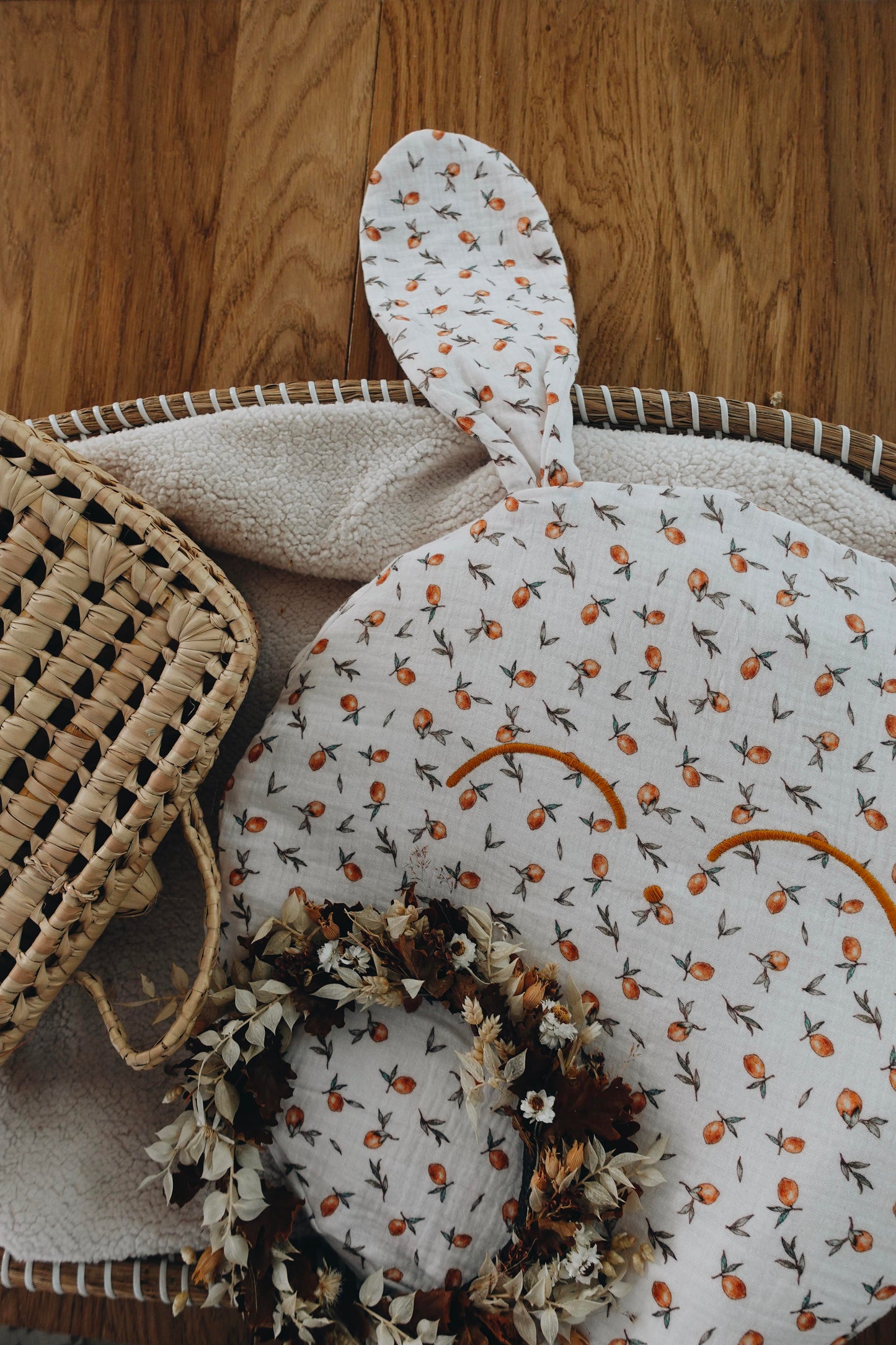 Petit Coussin Lange - Citrons