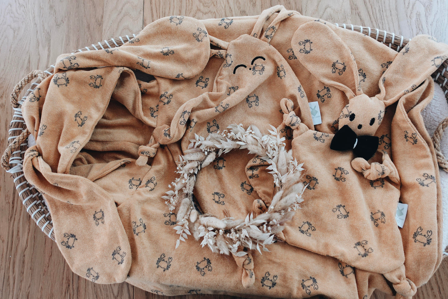 Poncho Bain Éponge - Crabs