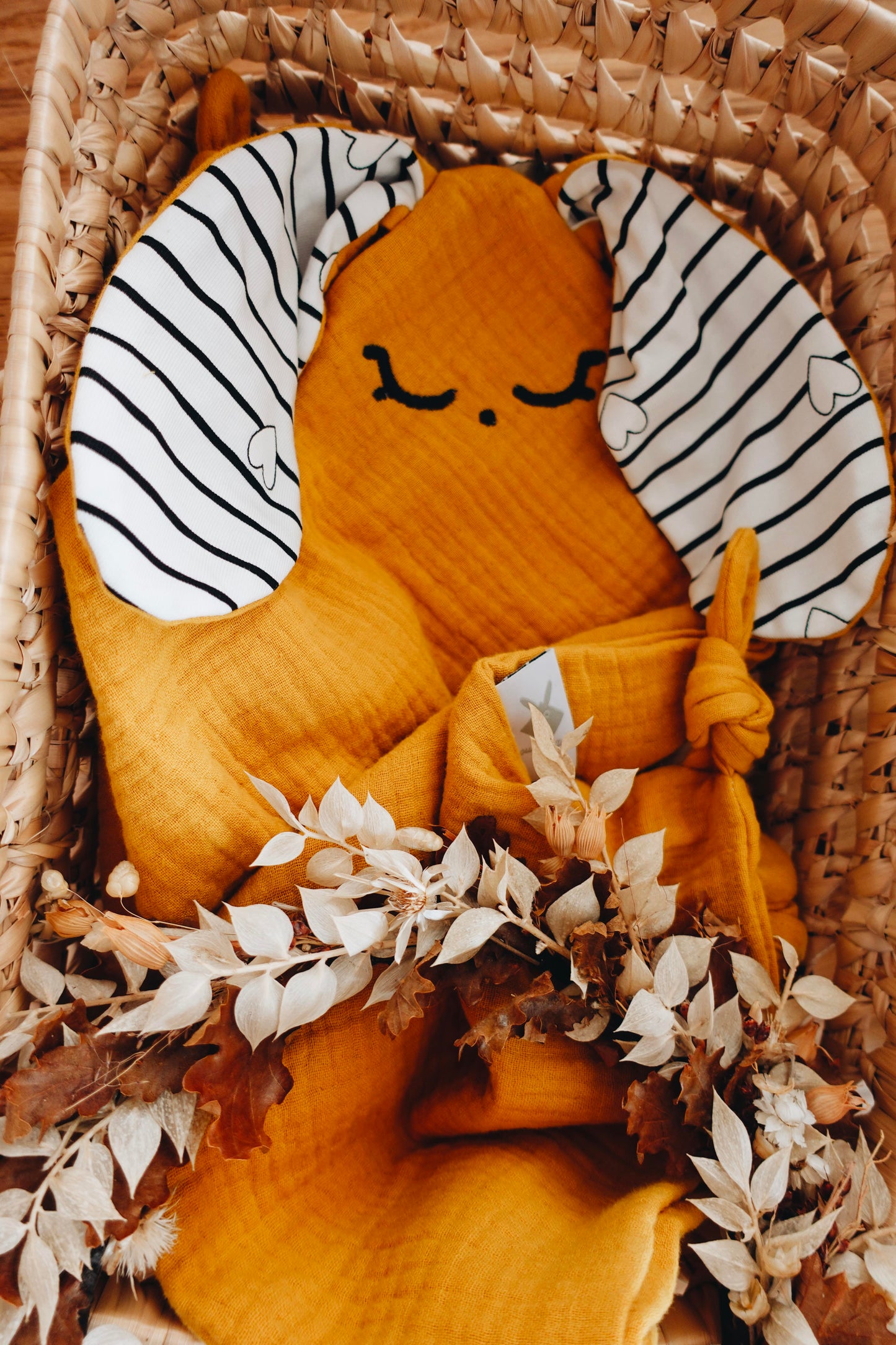 Doudou Lange Cocooning Noeuds - Changing Hearts